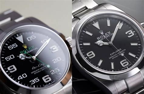 rolex air king vs explorer 40|new rolex air king.